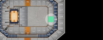 Seat view from Lower End Zone