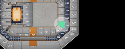 Seat view from Lower End Zone