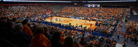Seat view from Middle End Zone