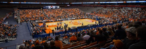 Seat view from Middle End Zone