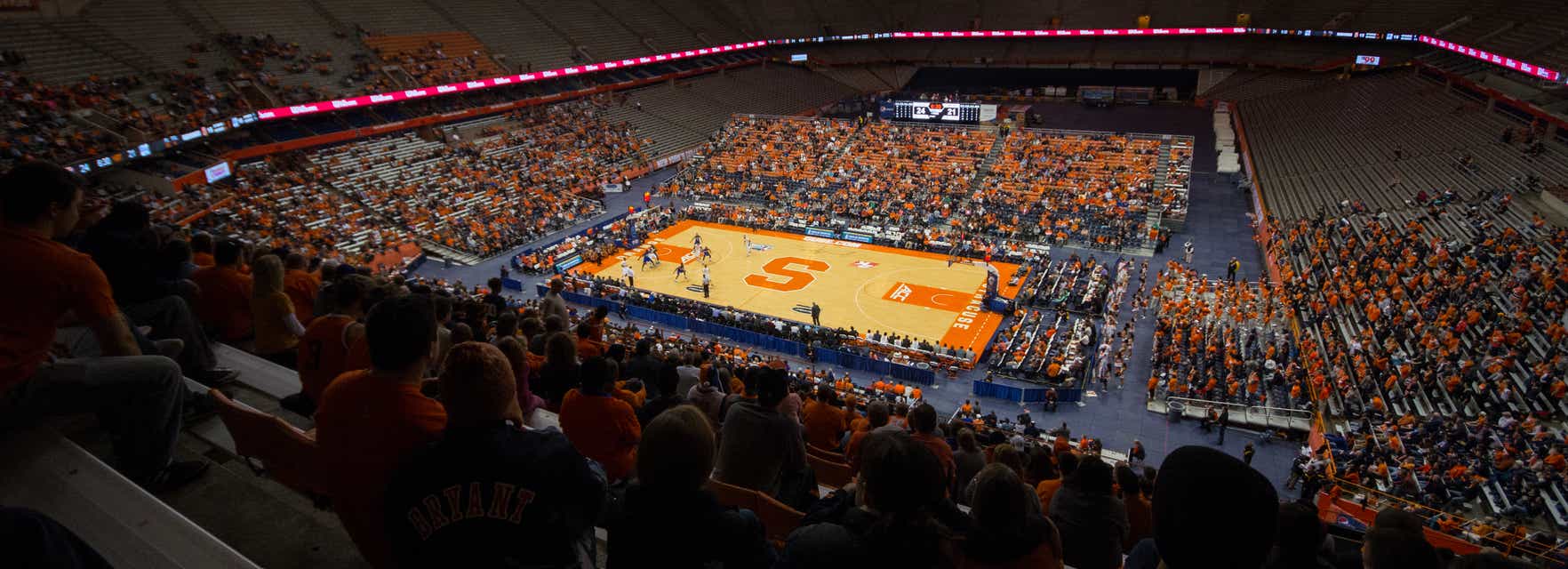 Seat view from Upper End Zone