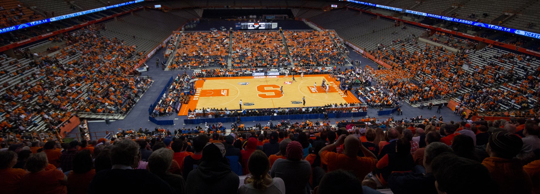 Seat view from Upper End Zone