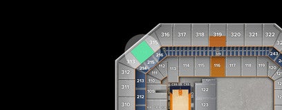 Seat view from Upper Corner
