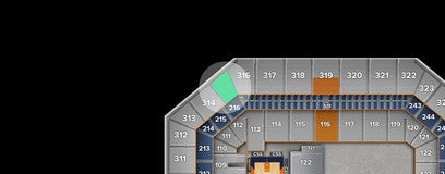 Seat view from Upper Corner