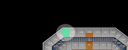 Seat view from Upper Sideline