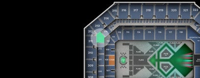 Seat view from Middle