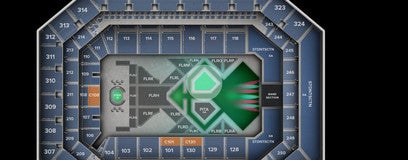 Seat view from Pit B