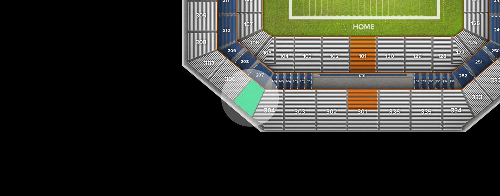 Seat view from Upper