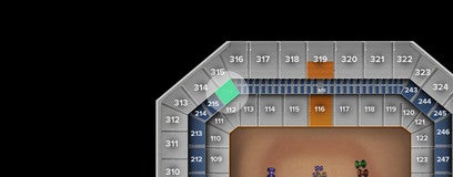 Seat view from Middle