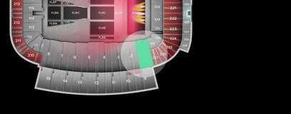 Seat view from Lower