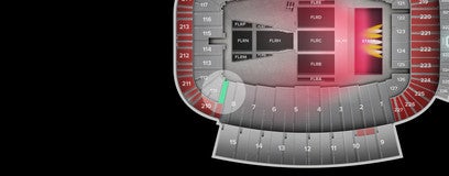 Seat view from Lower