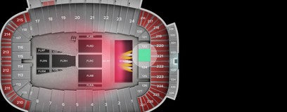 Seat view from Lower