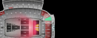 Seat view from Upper