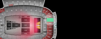 Seat view from Upper