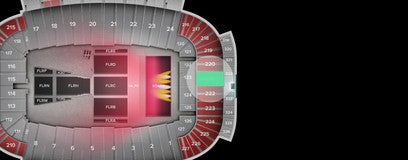 Seat view from Upper