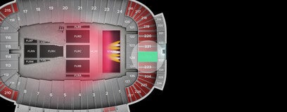 Seat view from Upper