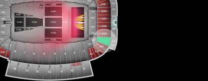 Seat view from Upper