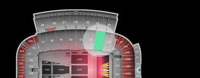 Seat view from Lower