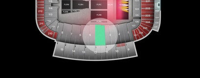 Seat view from Lower