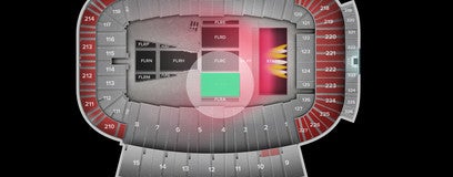 Seat view from Floor