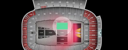 Seat view from Floor