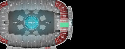 Seat view from Middle
