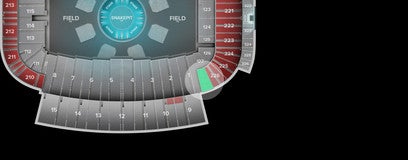 Seat view from Middle