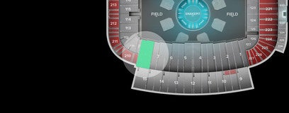 Seat view from Lower