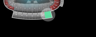 Seat view from Upper