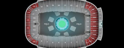 Seat view from SNAKEPIT