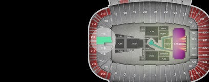 Seat view from Lower