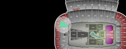 Seat view from Lower