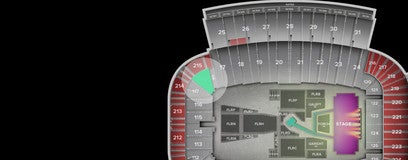 Seat view from Lower