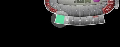 Seat view from Upper