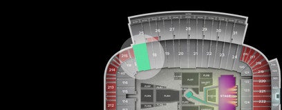 Seat view from Lower