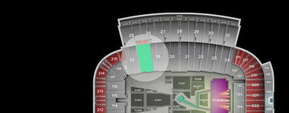 Seat view from Lower