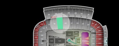 Seat view from Lower