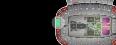 Seat view from Middle