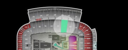 Seat view from Lower