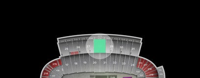 Seat view from Upper