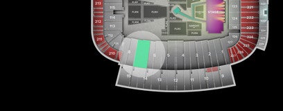 Seat view from Lower