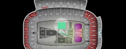 Seat view from Floor