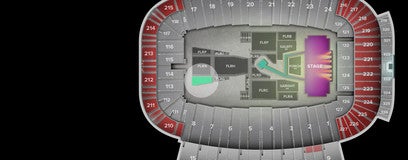 Seat view from Floor