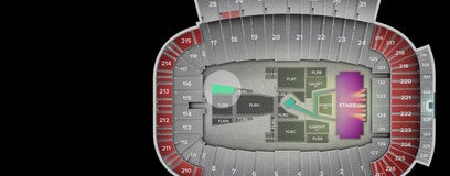 Seat view from Floor