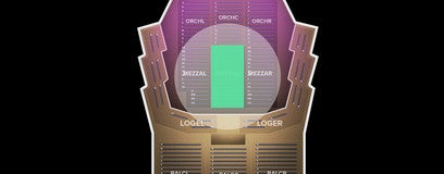 Seat view from Mezzanine