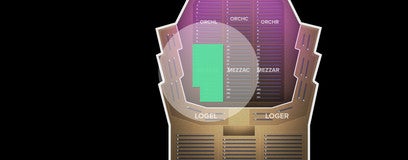 Seat view from Mezzanine