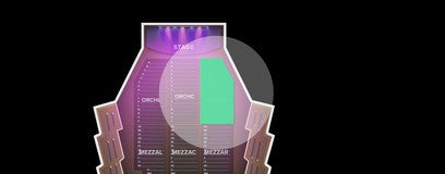 Seat view from Orchestra