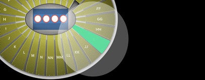 Seat view from Lower