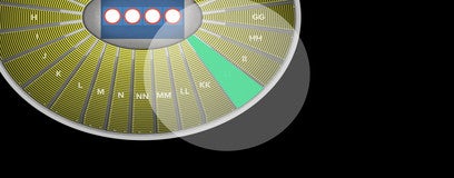 Seat view from Lower