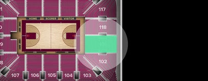 Seat view from Section